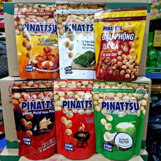 Snack Nhân Đậu Phộng Pinattsu Oishi gói 85g