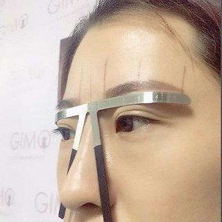 Thước Chữ T Đo Vẽ Chân Mày Lông Mày Trong Phun Xăm Thẩm Mỹ