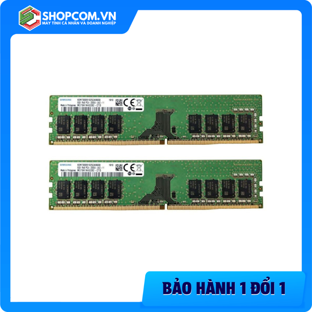 [BH12TH] RAM PC4 DDR4 4GB/8GB/16GB bus 2133/2400/2666/3200/4266/4800 MHz – Samsung/Hynix/Micron Hàng