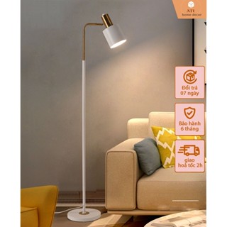 Đèn Cây Đứng Đèn Đọc Sách Mã Đồng Trang Trí Phòng Khách Phòng Làm Việc Cao Cấp Sang Trọng Dùng Bóng Led
