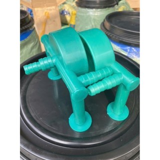 chân oxy phi 90 con cóc 4 chân oxy xanh ngọc phi 60 lắp ống nano oxy thổi khí hồ cá ao tôm chân oxy F60 - f90 nhựa dẻo