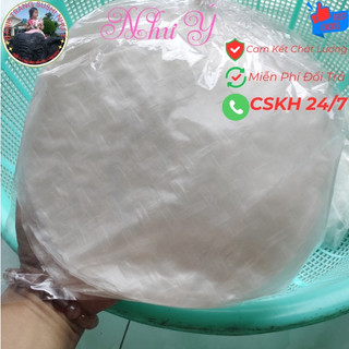  Bánh Tráng Tròn Phơi Sương Dẻo 100%. Bánh mềm dẻo .Đúng 1kg Bánh Tráng Nguyên Cái Phơi Sương Mềm Dẻo 