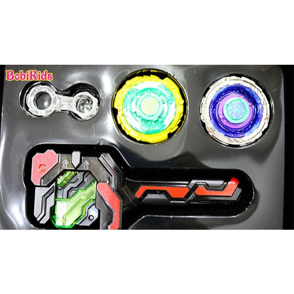 NADO3 - Bộ đôi Con quay Phong thần bão tố cao cấp NA3 624701S - Chính hãng Auldey NADO 3 (Dòng S Cao