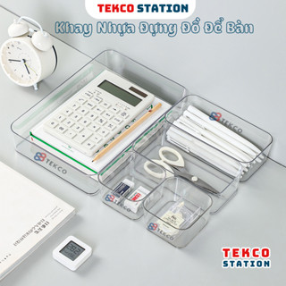 Khay Nhựa Đựng Đồ Dùng, Mỹ Phẩm, Đồ Trang Điểm - Khay Nhựa Đựng Bút, Đồ Dùng Cá Nhân