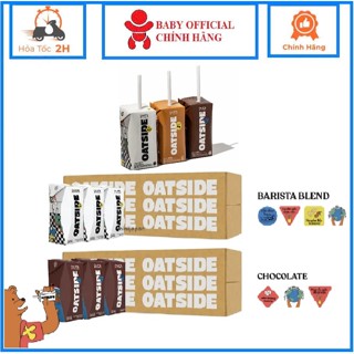 Thùng 24 Hộp Nhỏ 180ml Sữa Yến Mạch Oatside Barista Oat Milk I