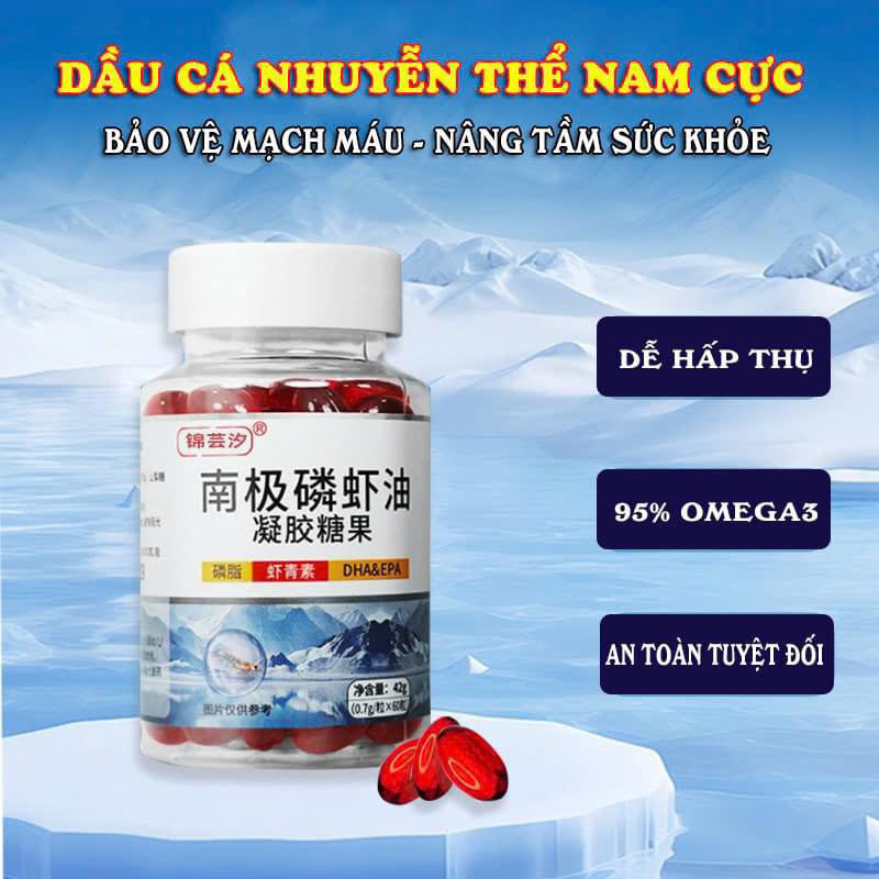 Dầu cá cực nam chính hãng