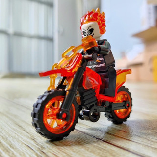 Mô Hình 7 Xe Mô Tô + 7 Nhân Vật Đồ Chơi Cho Bé