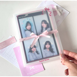 ALBUM NƠ CO QUẸT PHOTOBOOTH ALBUM PHOTOBOOTH PHOTOSTRIP album ảnh chụp lấy ngay, 4cut