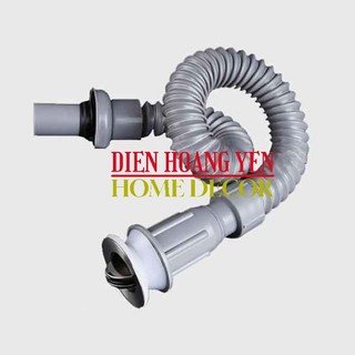XẢ LAVABO đuôi mềm ruột gà dễ bẻ góc dễ thay thế