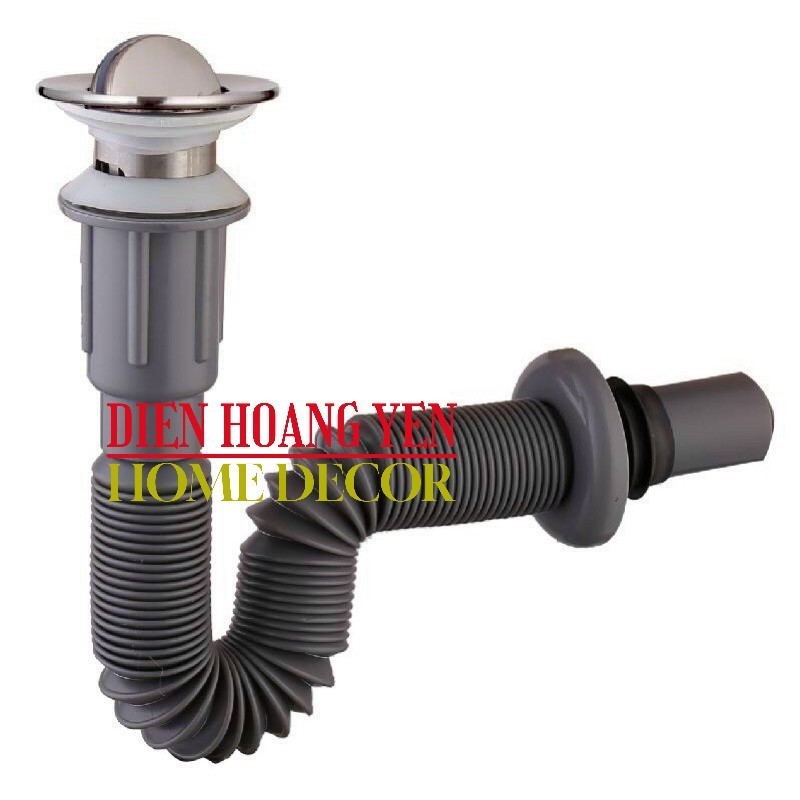 XẢ LAVABO đuôi mềm ruột gà dễ bẻ góc dễ thay thế