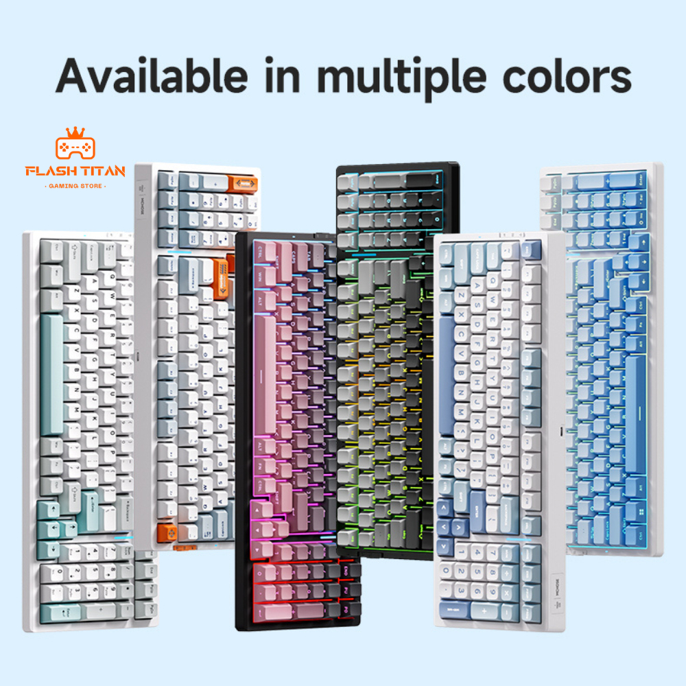 Bàn phím cơ Mchose G98 pro - 3 mode kết nối - Hỗ trợ hotswap - Led RGB nhiều chế độ - Mạch xuôi | BigBuy360 - bigbuy360.vn