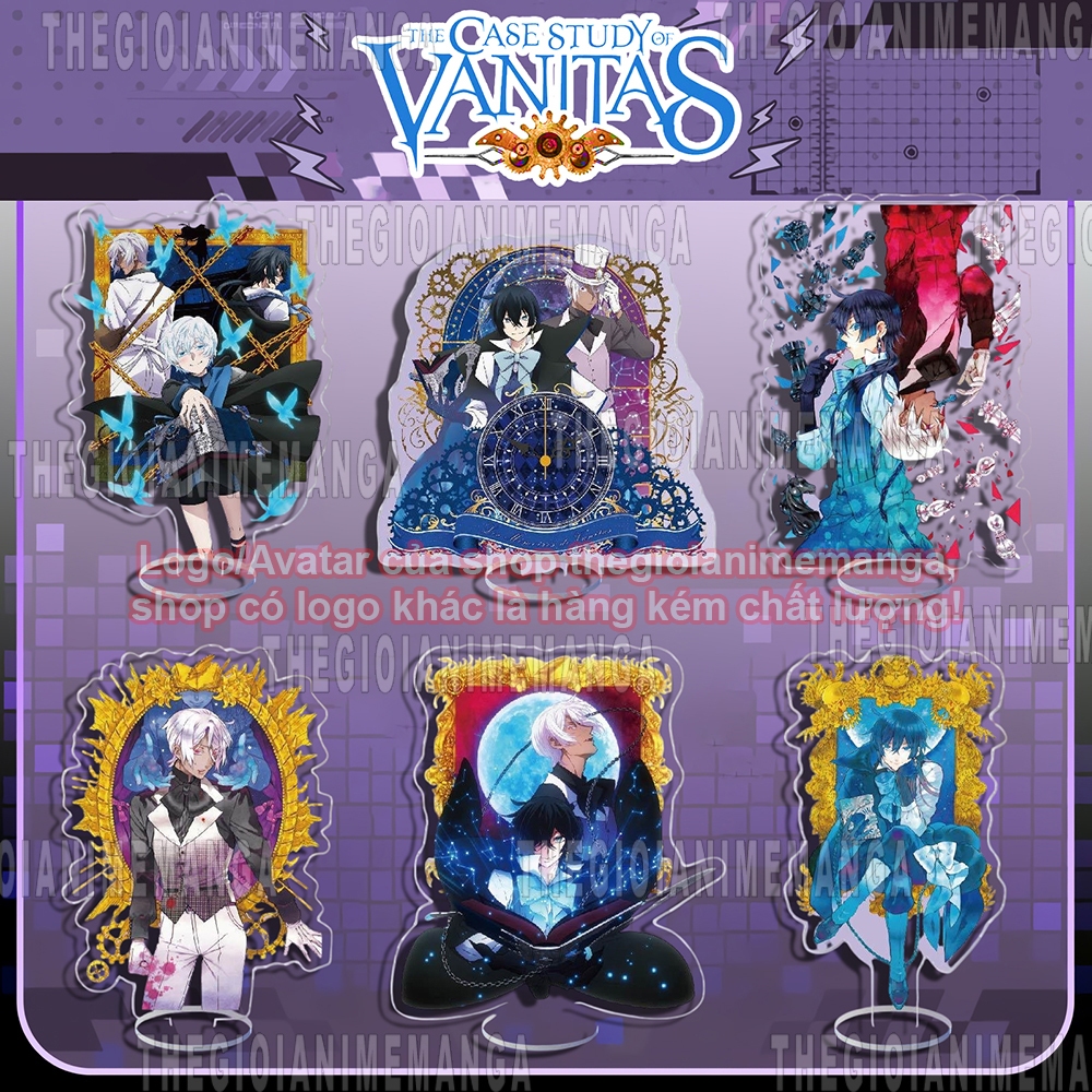 (TẶNG KÈM CARD) Standee HỒI KÍ VANITAS Vanitas no Carte Mica Acrylic anime chibi trưng bày