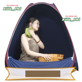 Lều xông hơi tại nhà sau sinh - liều xông hơi chui đầu tự bung cao cấp giá rẻ kho Kiều phi ( màu ngẫu nhiên)
