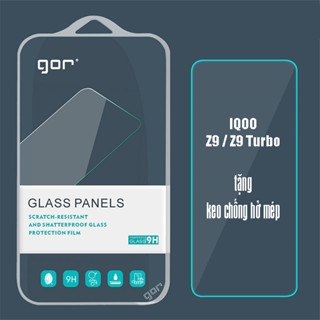 Dán kính cường lực Gor iQOO Z9 Turbo, Z9 tặng keo chống hở mép