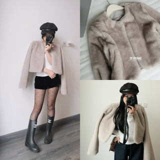 𝐬𝐭𝐮𝐝𝐢𝐨𝐛𝐲𝟐𝟓 | ÁO KHOÁC LÔNG DÁNG LỬNG VIỀN DA HÀNG QC