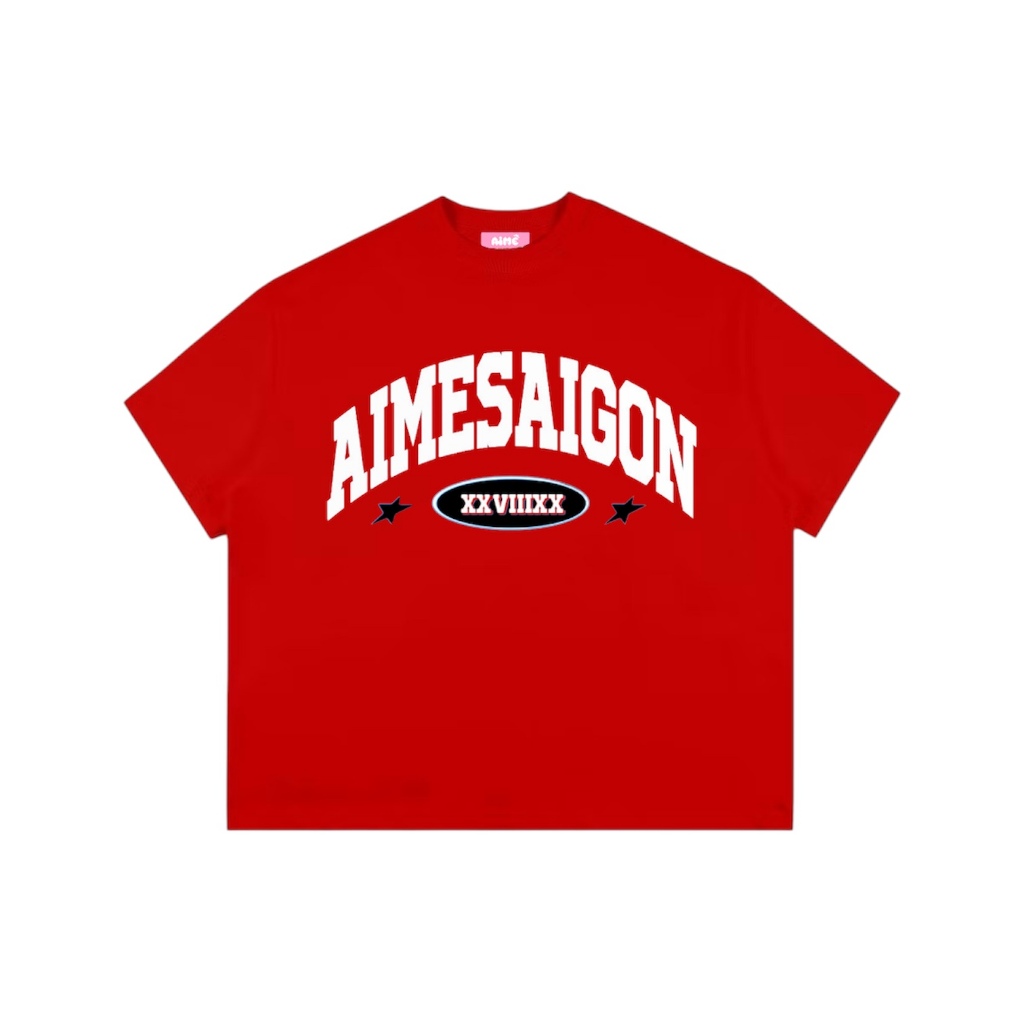 Áo Thun Big Boxy Local Brand AIMÉ Cotton Cổ Tròn Form Rộng Unisex Nam Nữ "AIMESAIGON XXVIIIXX" Oversize Streetwear Hot T | BigBuy360 - bigbuy360.vn