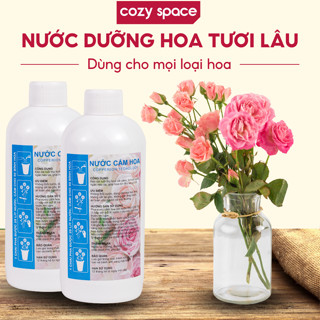 Nước Dưỡng Hoa Tươi Lâu MỘC AN 500ML - Nước Cắm Hoa Khử Thối Gốc, Kích Nở Hoa, Giảm Vi Nấm