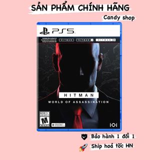 Đĩa Game Hitman World of Assassination PS5
