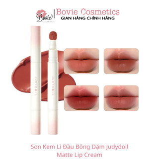  Son Kem Lì Đầu Bông Dặm Judydoll Matte Lip Cream 