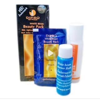 Kem tắm trắng hình chiếc lá Flourish và Dipso Thái Lan