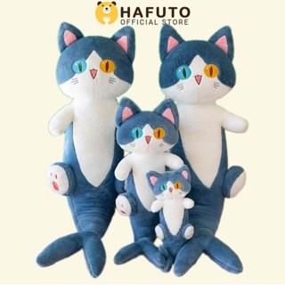 Gấu Bông Gối Ôm Mèo Cá Mập Đáng Yêu Hafuto, Gấu Bông Cao Cấp Khổng Lồ, Gối Ôm Cho Mẹ Bầu