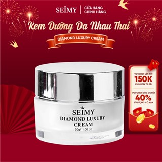 Kem dưỡng da mặt nhau thai Seimy - Diamond Luxury Cream 30g