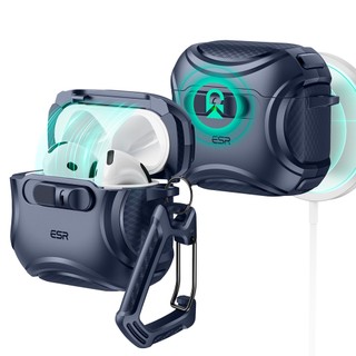 Bao Case ESR Cyber FlickLock Case with HaloLock cho Airpods 4 / Airpods Pro 3 - Hàng Chính Hãng