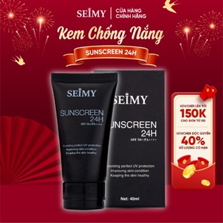 Kem chống nắng dưỡng da Seimy - Sunscreen 24h da mặt 40ml SPF 50+