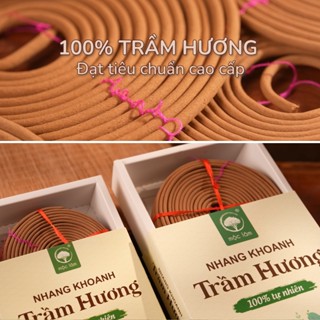 Nhang Vòng Trầm Hương 24 Giờ - 12 Giờ - 4 Giờ - Nhang Trầm Khoanh Cao Cấp - Không Hoá Chất
