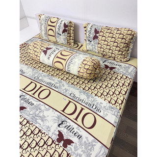 Bộ Ga Thun Hàn Quốc Dior (4 món ko mền )