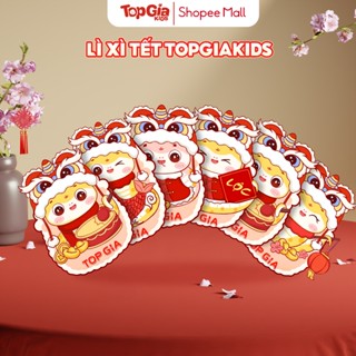 Bao lì xì tết Ất Tỵ Topgiakids hình bé rắn vàng may mắn dễ thương 2025