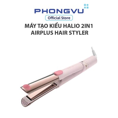 Máy tạo kiểu tóc Halio 2in1 Airplus Hair Styler - Duỗi & Uốn - Luồng gió mát - Bảo hành 24 tháng