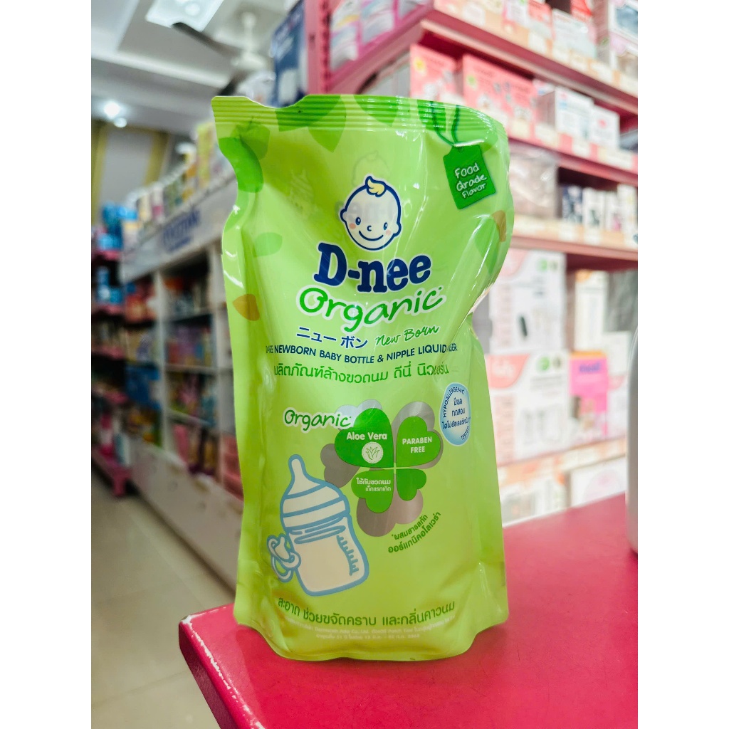 NƯỚC RỬA BÌNH SỮA DNEE ORGANIC TÚI 550ML