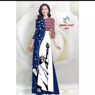Vải áo dài Lá cờ