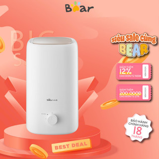Máy phun sương tạo độ ẩm 5L Bear JSQ-F50B1, Làm mát không khí tạo ion bạc, giảm tiếng ồn,BH 18 Tháng