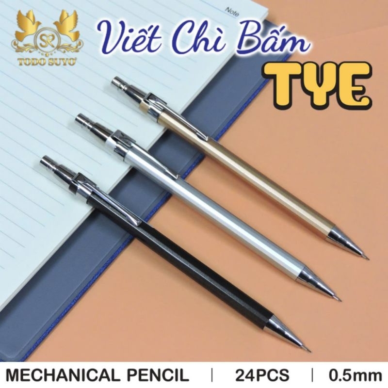 BÚT CHÌ BẤM TODO SUYO CHÍNH HÃNG G - STAR NGÒI 0.5mm