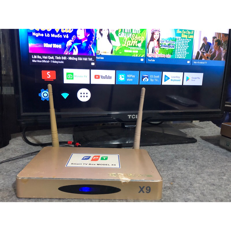 Hàng cũ Box X9 , chỉ box và nguồn không có điều khiển