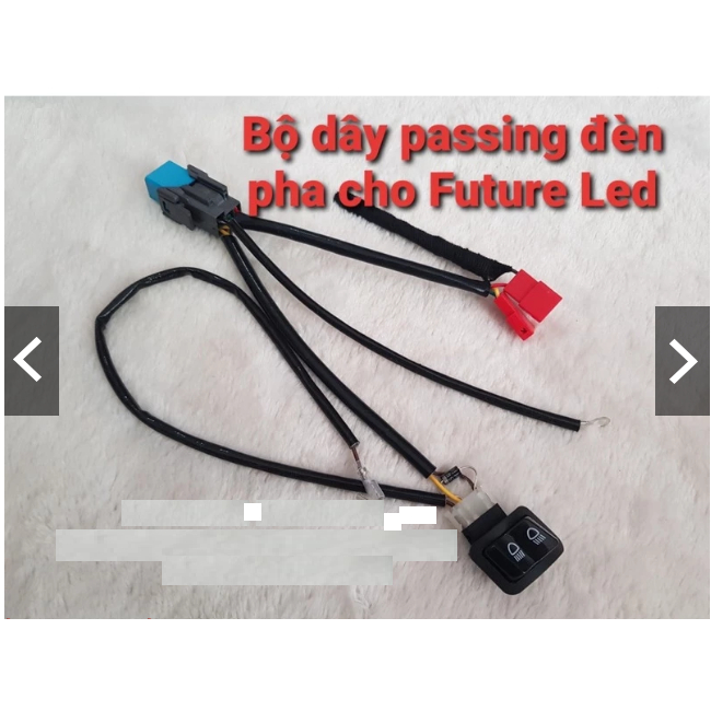 Bộ dây passing đèn pha cho xe Future led kèm công tắc