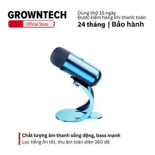  Micro thu âm chuyên nghiệp chóng ồn K6 GrownTech livestream hát âm thanh chuẩn bass mạnh BH 5 năm 