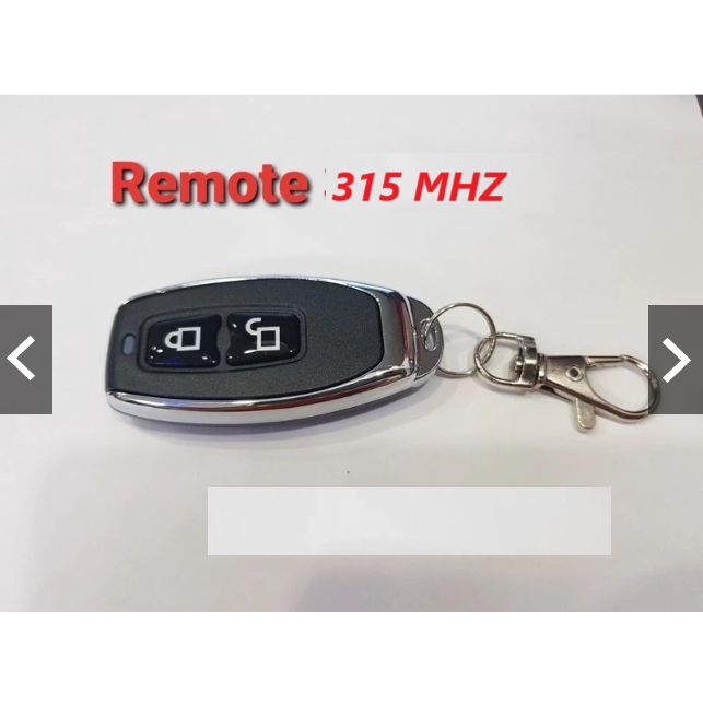 Remote tần số 315 MHZ ( 1 cái)