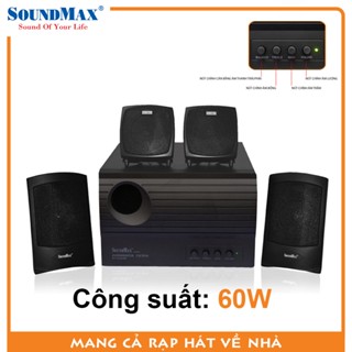 Loa Vi Tính SoundMax A-4000/4.1 60W - Hàng Chính Hãng