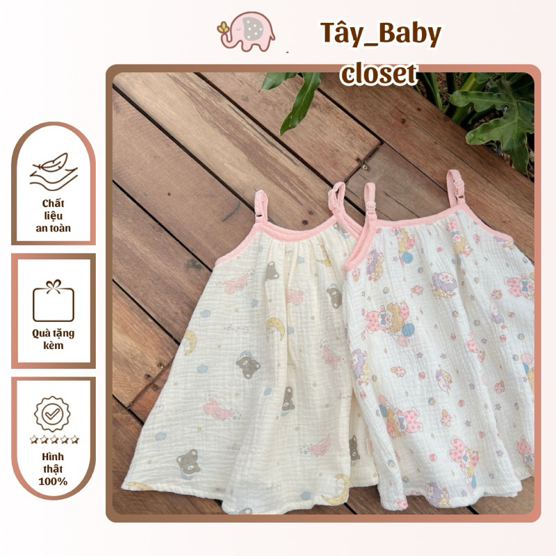 Gợi ý các mẫu váy hai dây babydoll ngắn tay xinh xắn cho mùa hè