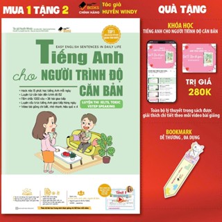 Sách - Tiếng Anh Cho Người Trình Độ Căn Bản - Tặng Khoá Học Hitbooks