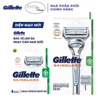 Dao cạo râu Gillette Fusion SKINGUARD Sensitive cho da nhạy cảm có thể thay thế lưỡi Razor