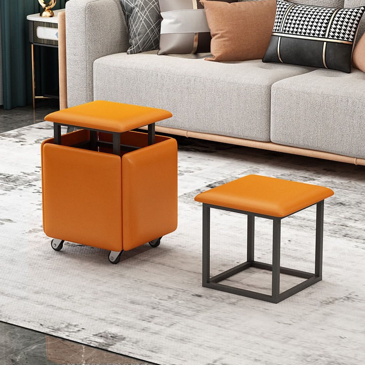 Ghế Đôn Xếp Gọn 5 Ghế Thành 1 Tiện Lợi RUBIK SCANDINAVIAN - King Sport VN