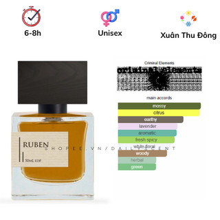 Criminal Elements Ruben 50ml| Nước hoa Unisex| Nước hoa mùi rêu sồi| Nước hoa niche| Dailyscent