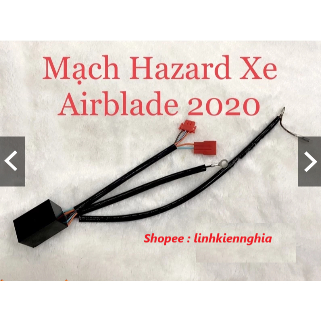 Mạch Hazard  ưu tiên cho xe Airblade 2020_AB2020 bấm giắc đầy đủ theo xe