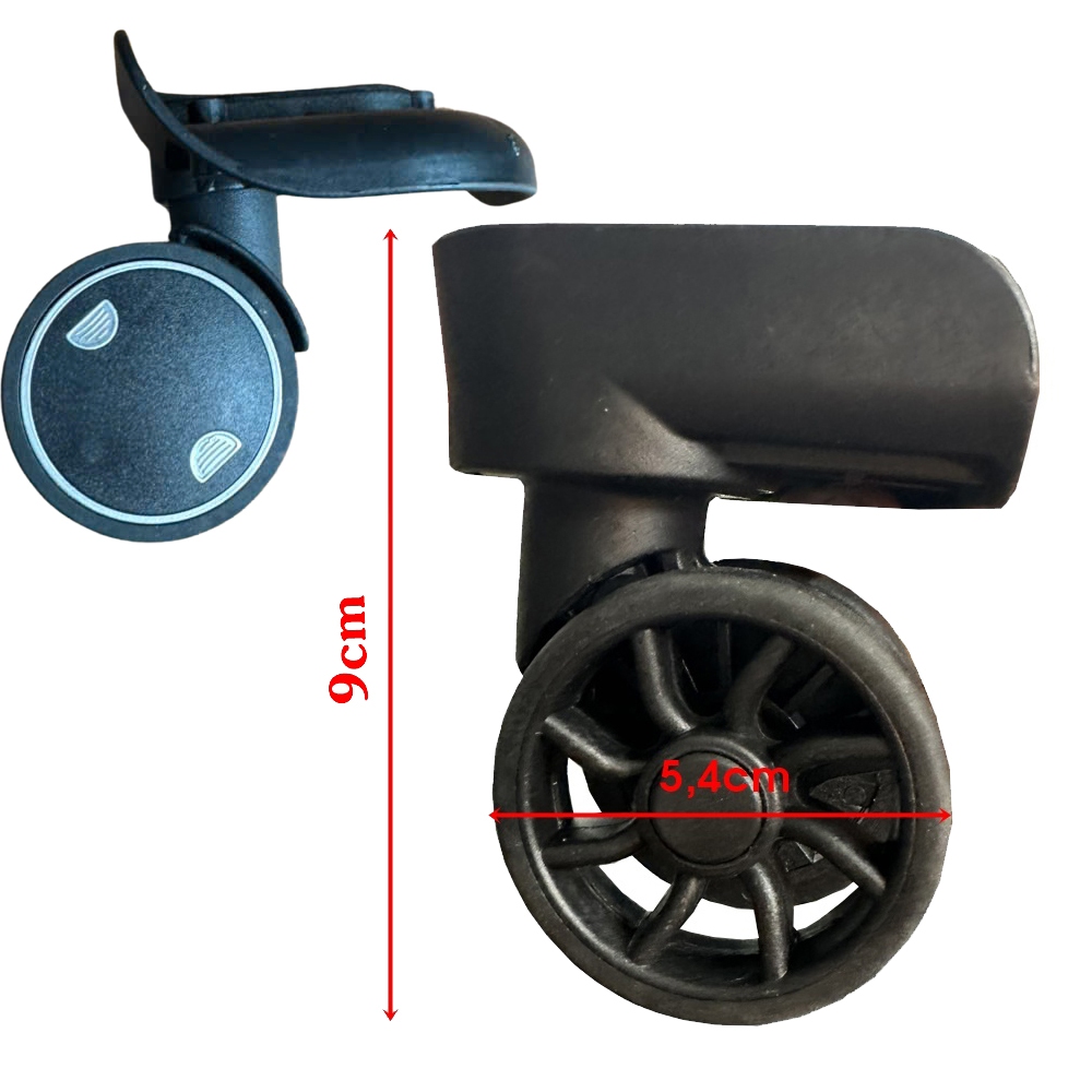 Bánh xe vali khung nhôm dễ dàng thay tại nhà phù hợp với nhiều mẫu vali khung nhôm trên thị trường