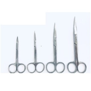 Kéo y tế Inox Thẳng nhọn 2 đầu [Các Cỡ]
