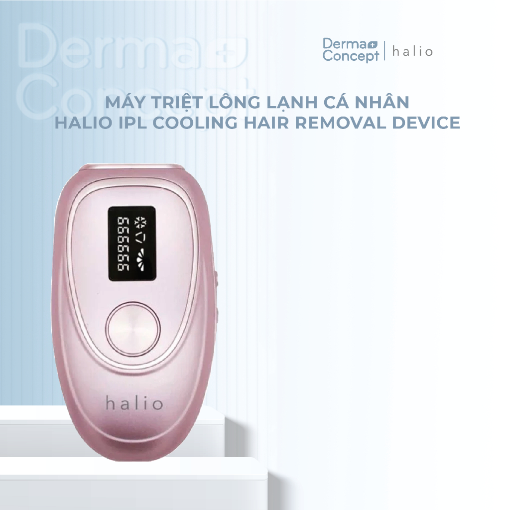 Máy Triệt Lông Lạnh Cá Nhân Halio IPL Cooling Hair Removal Device